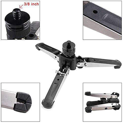 Universal Three Feet Support Monopod Stand With 1/4" Screw Unboxed