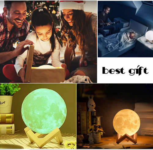 3D Print Dimmable Moon Night Light Unboxed