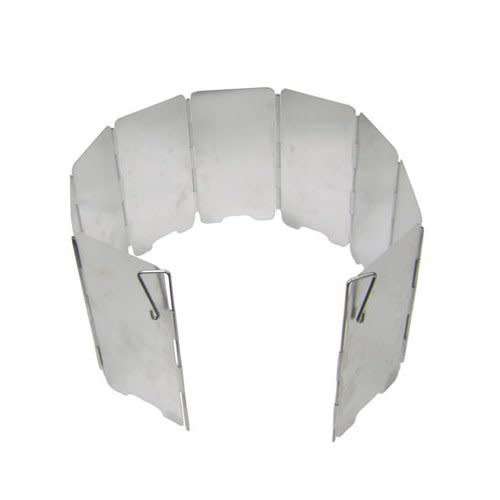 Lightweight Compact Folding Camp Stove Windscreen Unboxed