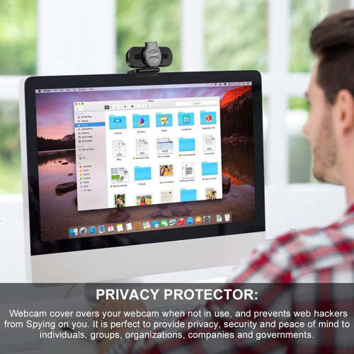 HD 1080P Wide Angle USB Webcam With Mic For Computer Laptop Unboxed