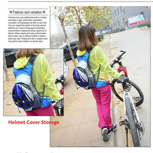Professional Cycling Hydration Backpack - Blue Unboxed