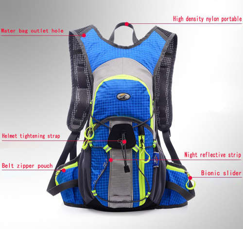 Professional Cycling Hydration Backpack - Blue Unboxed
