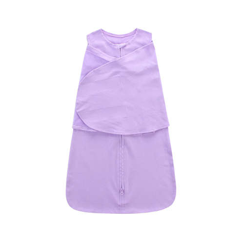 Newborn Baby Blanket Swaddle Sleeping Wrap - Purple Unboxed