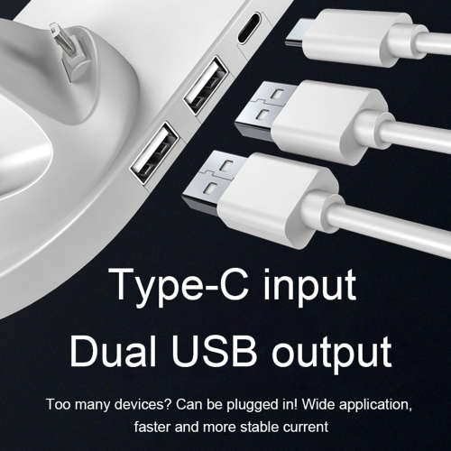 6-in-1 Wireless Charger Dock for iWatch/Airpods Pro/iPhone 11pro-White Unboxed