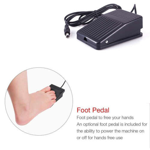Professional Electric Manicure File Nail Drill Machine Kit Set - Gold Unboxed