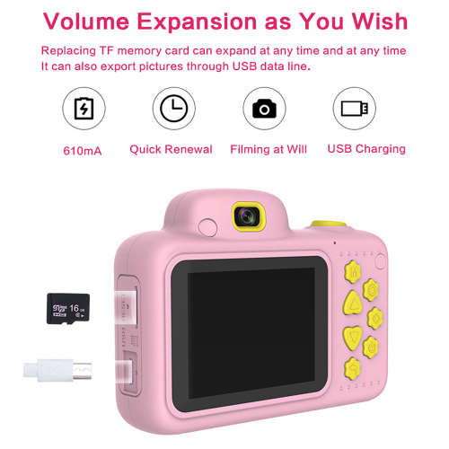 Mini Front and Rear Double Lens Kids Camera Unboxed