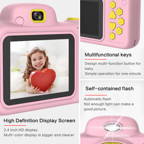 Mini Front and Rear Double Lens Kids Camera Unboxed