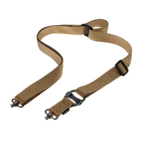 Tactical Adjustable Dual-Points Tactical Rifle Gun Sling Strap - Khaki Unboxed