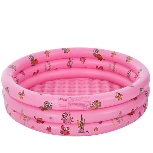 3 Rings Baby Inflatable Pool Round Padding Pool Summer Kids Pool