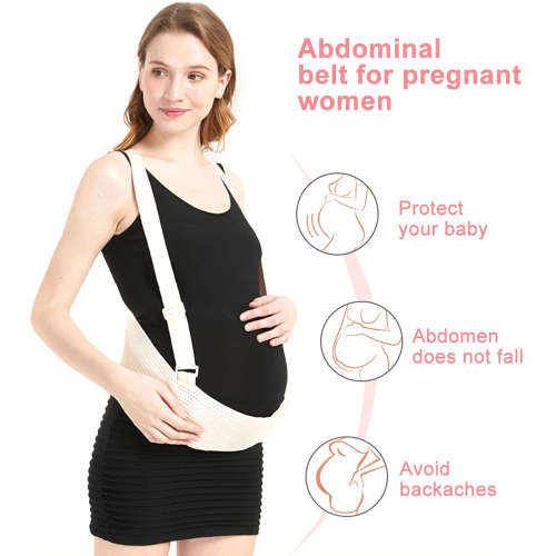 Women Special Pregnant Stomach Lift Belt With Shoulder Strap (Size:L)