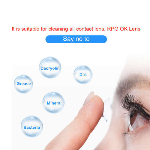 Rechargeable Ultrasonic Electric Contact lens Cleaning Machine