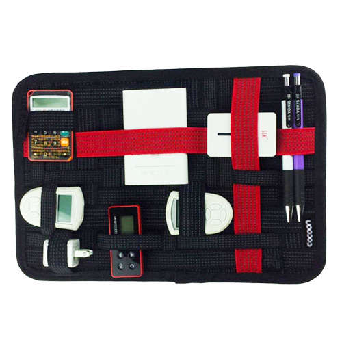 Multipurpose Elastic Digital Storage Board - Red Stripes