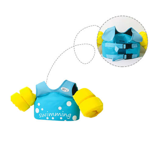 Baby Swim Foam Vest Toddler Swim Vest Swim Training Aid Vest-Blue
