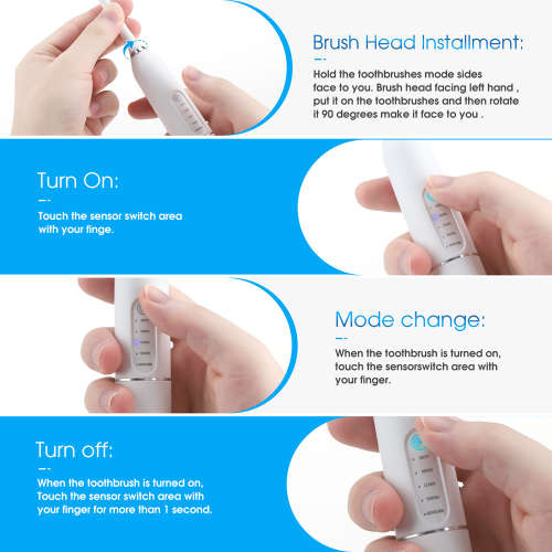 Electric Ultrasonic Dental Calculus Remover Dental Cleaning Device