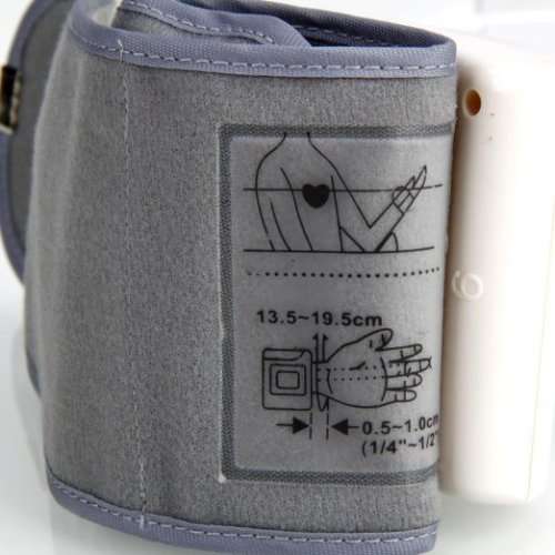 New Wrist Cuff LCD Digital Blood Pressure Pulse Monitor 60 Memory Storage