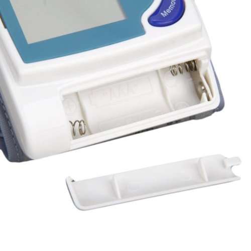 New Wrist Cuff LCD Digital Blood Pressure Pulse Monitor 60 Memory Storage