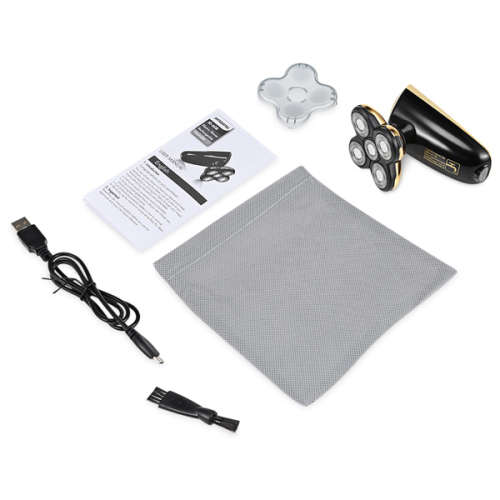Rechargeable 3D Floating Head Five-Blade Razor Shaving