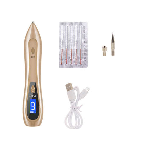 9 level LCD Face Skin Dark Spot Remover Mole Tattoo Laser Pen