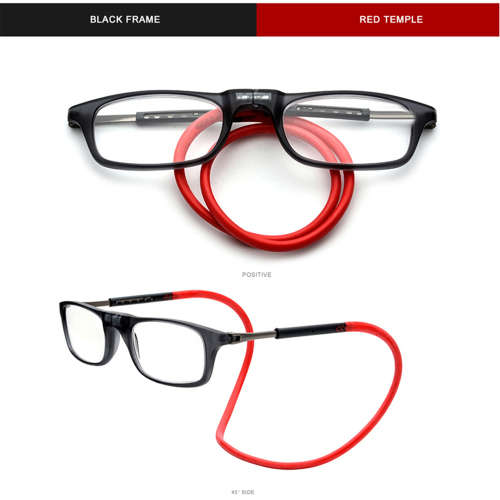 +1.5 Folding TR90 Hanging-Neck Magnetic Reading Eyewear