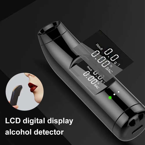 Portable Breath Non-Contact Alcohol Tester with Digital LCD Display