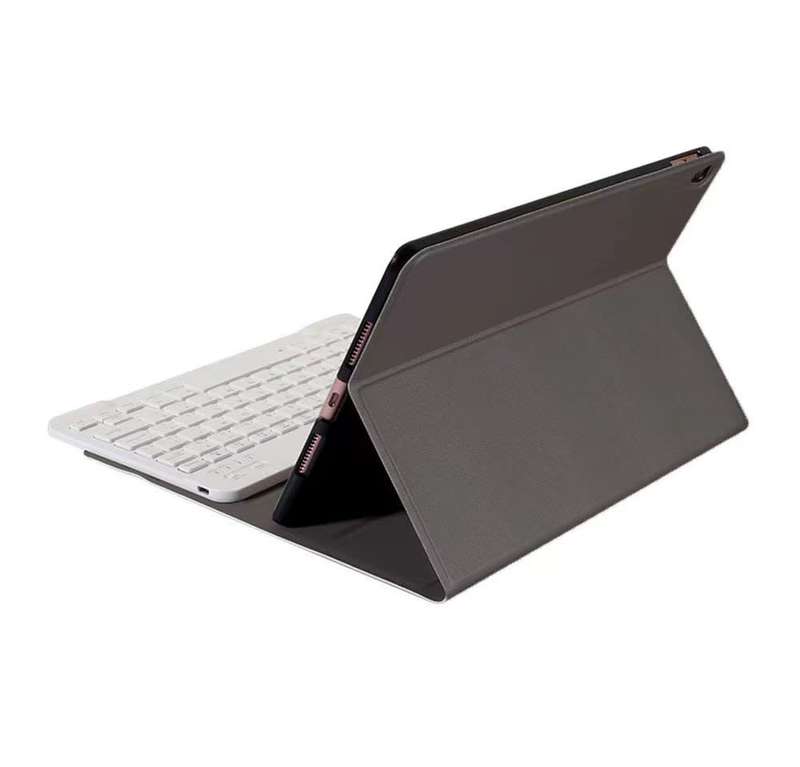 Removable Smart Bluetooth Leather Keyboard Case for Air iPad 9.7