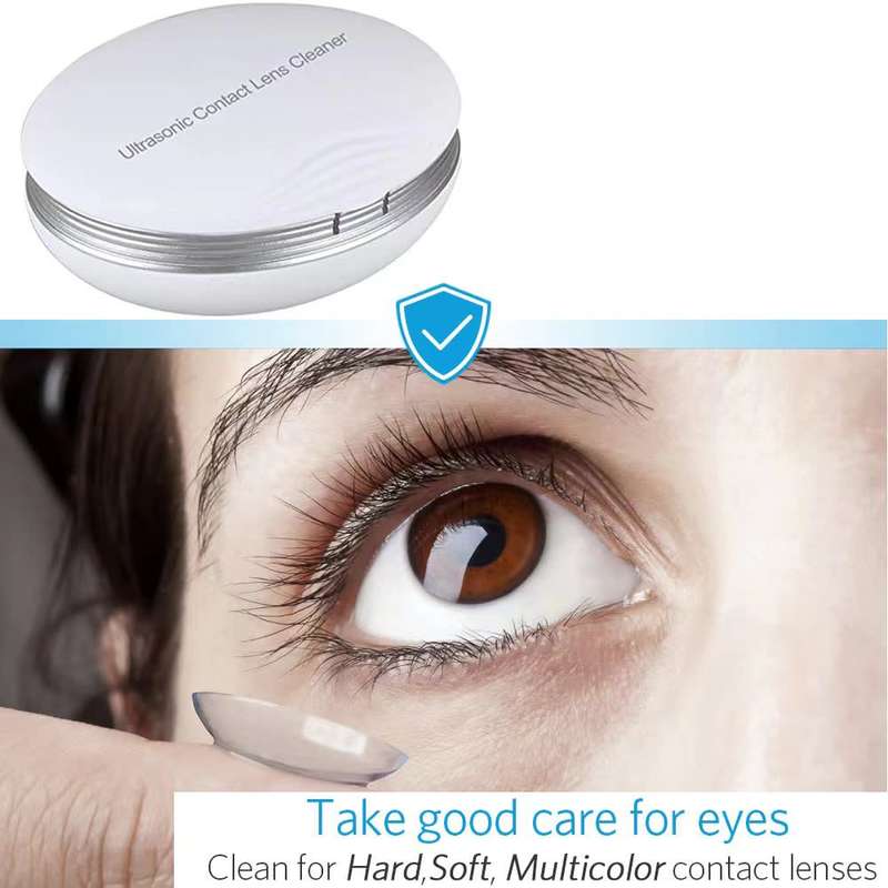 Portable Mini USB Rechargeable Ultrasonic Cleaner for Contact Lens