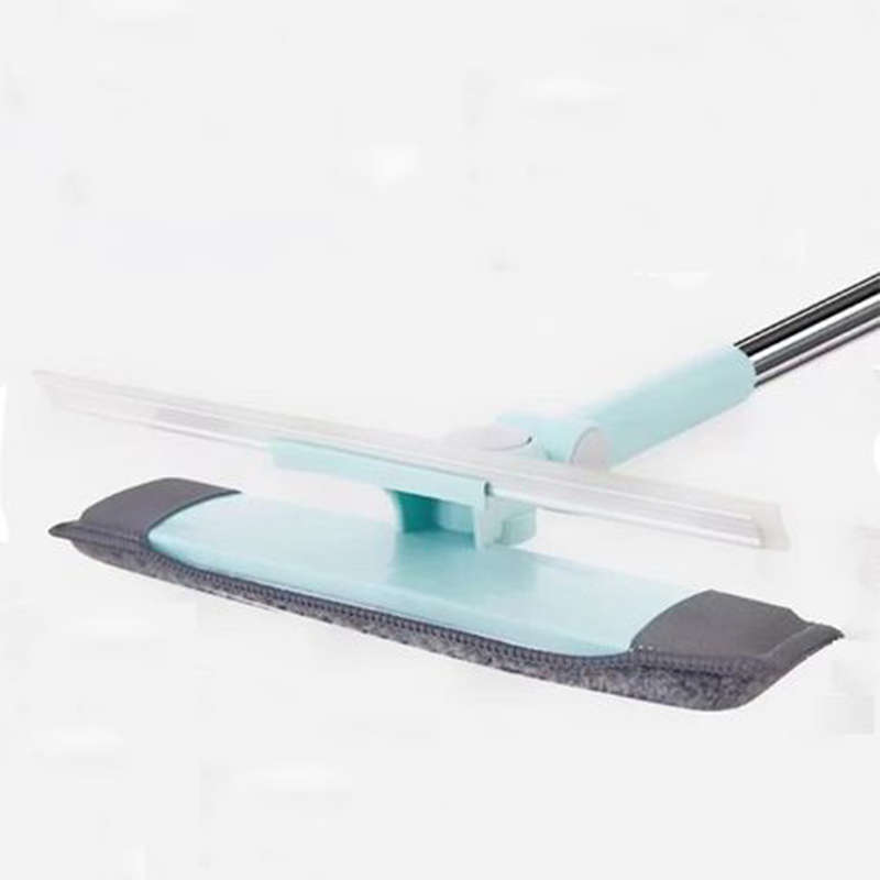 Scraping Extended Telescopic Double-side 180° Cleaning Mop Window Cleaner