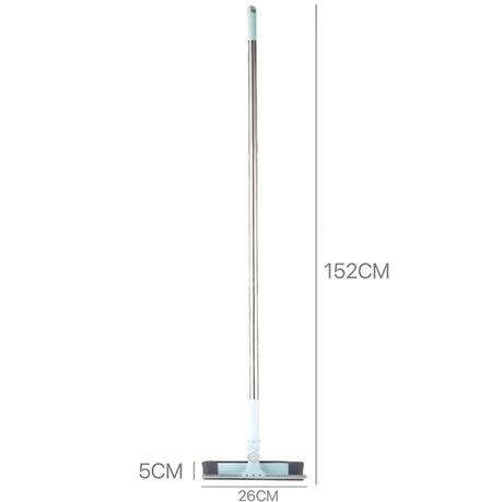 Scraping Extended Telescopic Double-side 180° Cleaning Mop Window Cleaner