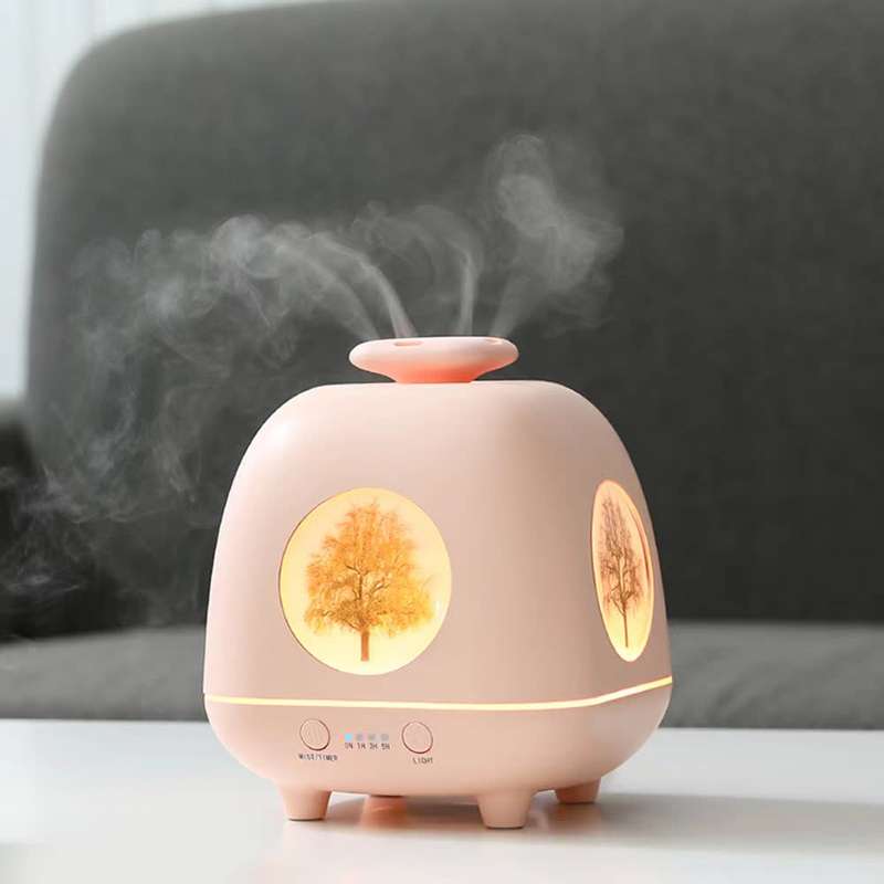 230ML Essential Oil Diffuser Ultrasonic Air Humidifier with Night Light