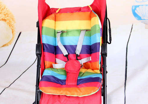 *LOCAL STOCK* waterproof baby Stroller Cushion Pad Pram Padding Liner/Car Seat Pad Rainbow