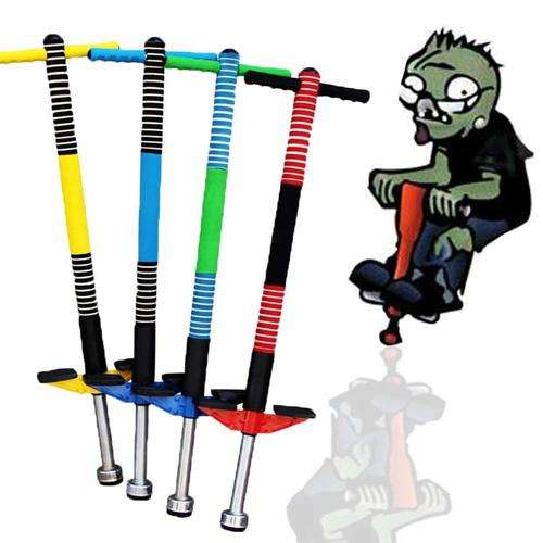 *LOCAL STOCK* Steel series card child doll jump spring rod jumping stick child sports equipment rod