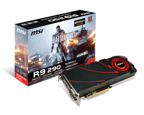 MSI R9 290 AMD Radeon Graphics Card