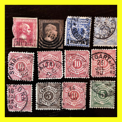 HIGH VALUE - Prussia, German Turkey & Wurtenburg Collection