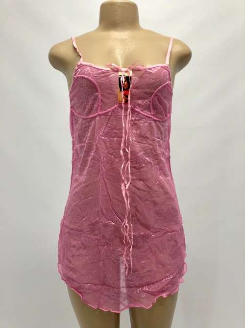 size XL pink sexy lace top