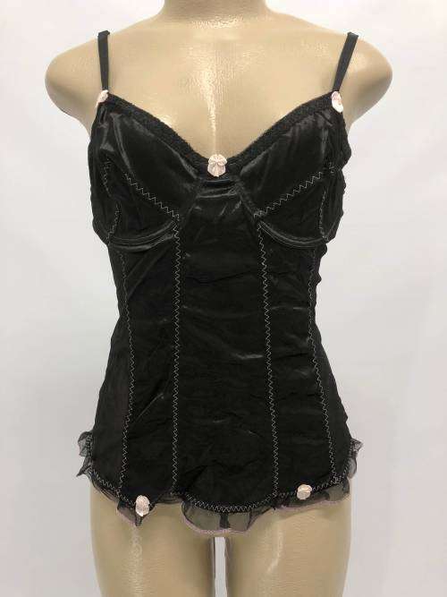 Size 34B black baby doll Lingerie set