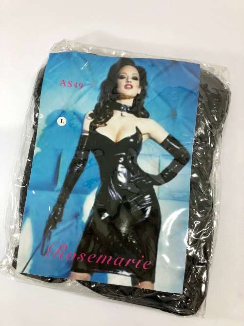 Size XL sexy Lingerie PU skin half skirt