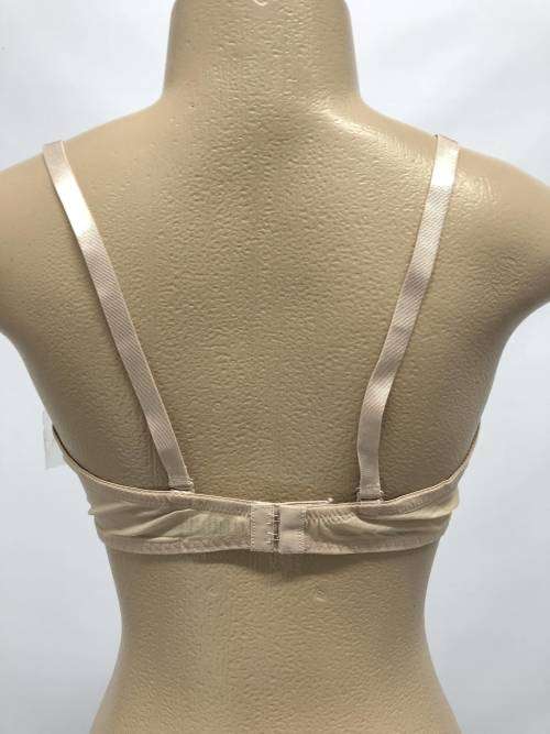 Size 38D lace hollow bra golden