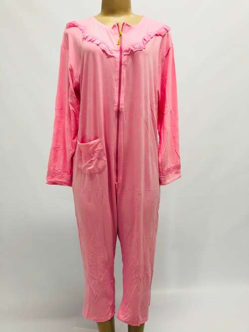 Size XL cotton sleepwear pink