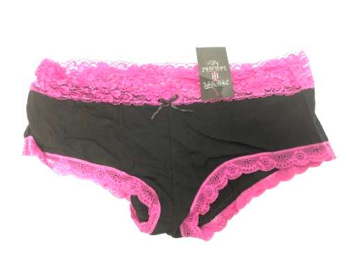Size XXL lace panty black