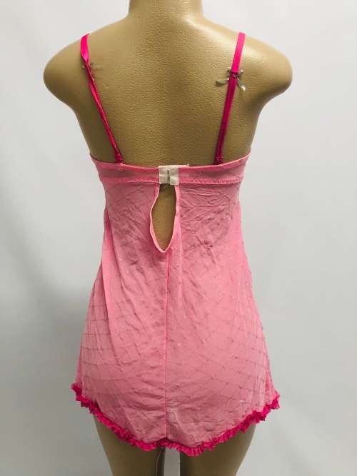 Size M baby dolls pink lace