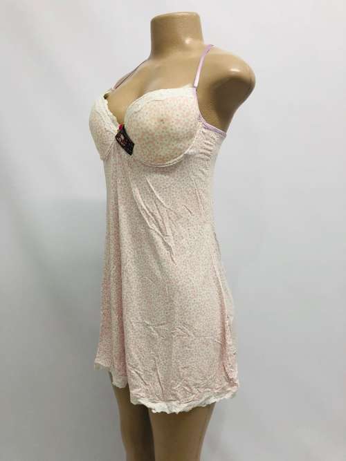 size M white skirt with pink flower