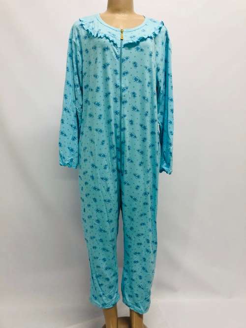 Size M comfortable pajamas blue
