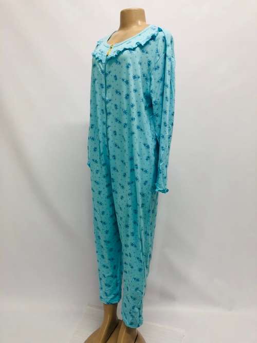 Size M comfortable pajamas blue