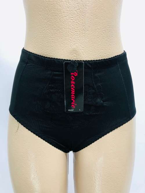 Size M high waist panty black