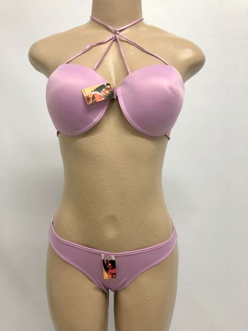 size 34B purple bra and panty set
