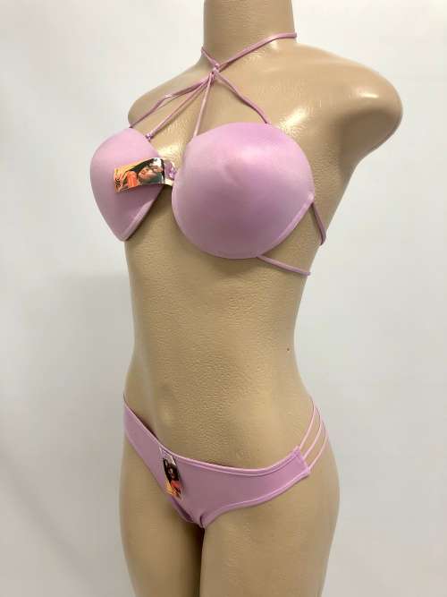 size 34B purple bra and panty set