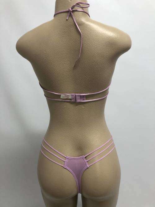 size 34B purple bra and panty set