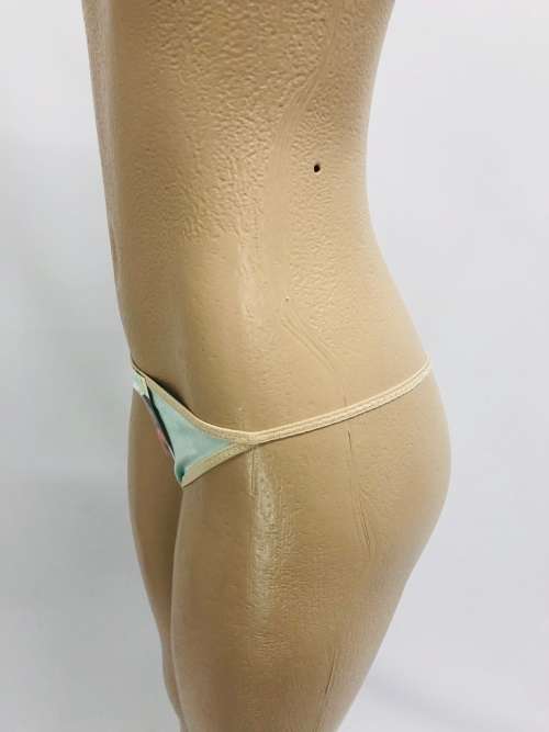 size M g-strings blue