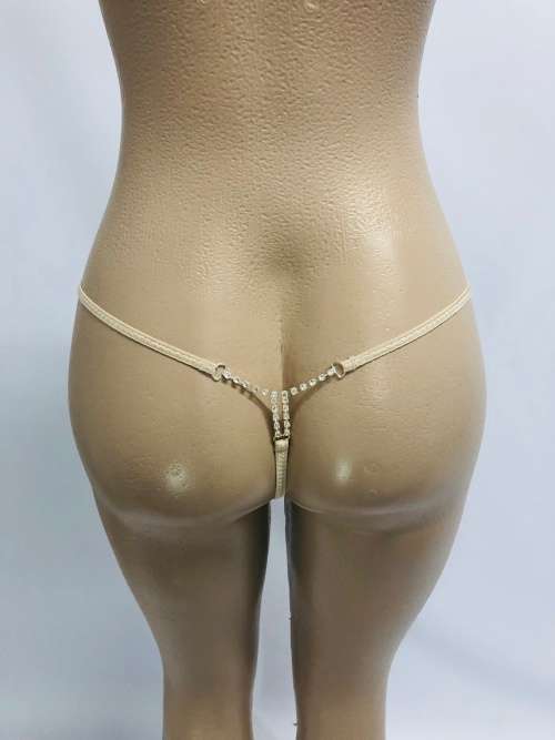 size M g-strings blue