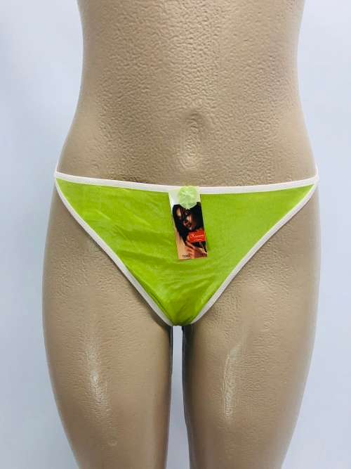 size XS g-strings green